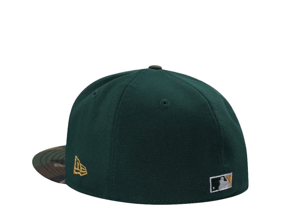 New Era Milwaukee Brewers Home of Heroes 2001 Green Two Tone Edition 59Fifty Fitted Casquette