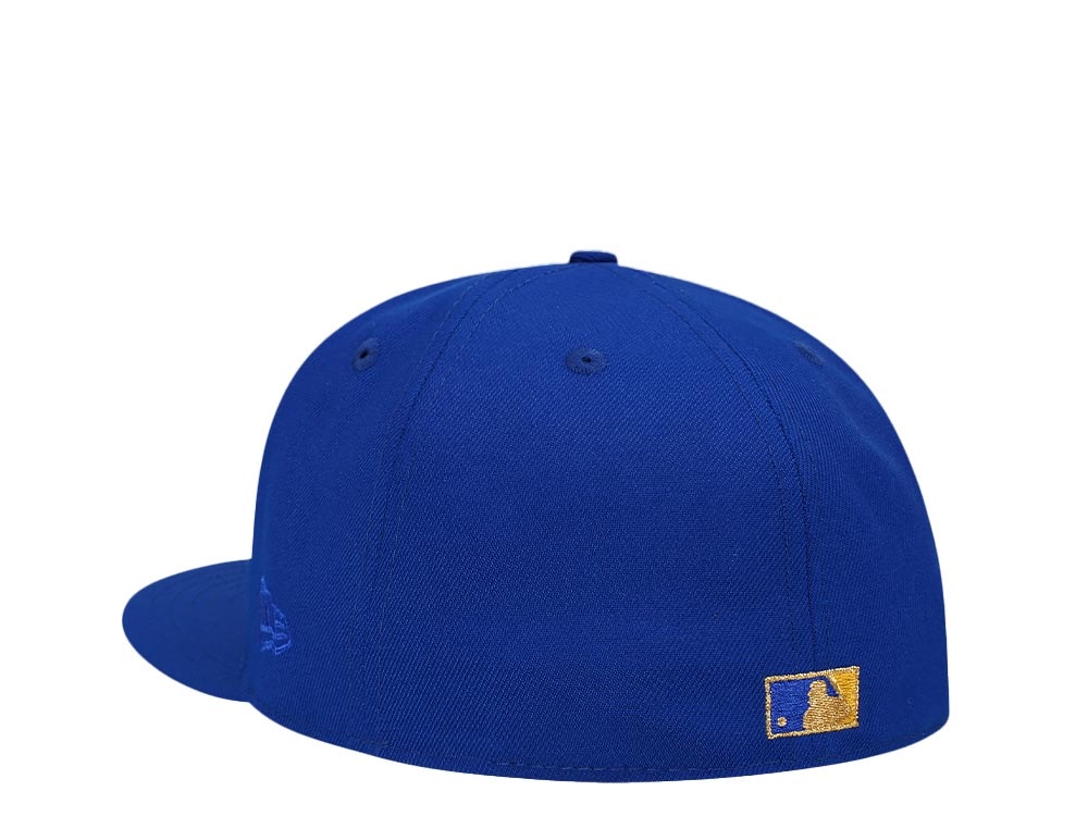 New Era Los Angeles Dodgers Jackie Robinson 75 Years Black Gold Edition 59Fifty Fitted Casquette
