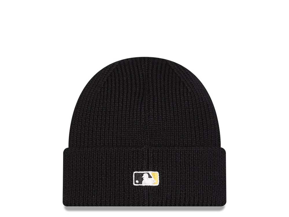 New Era Pittsburgh Pirates Skull Knit Black Chapeaux