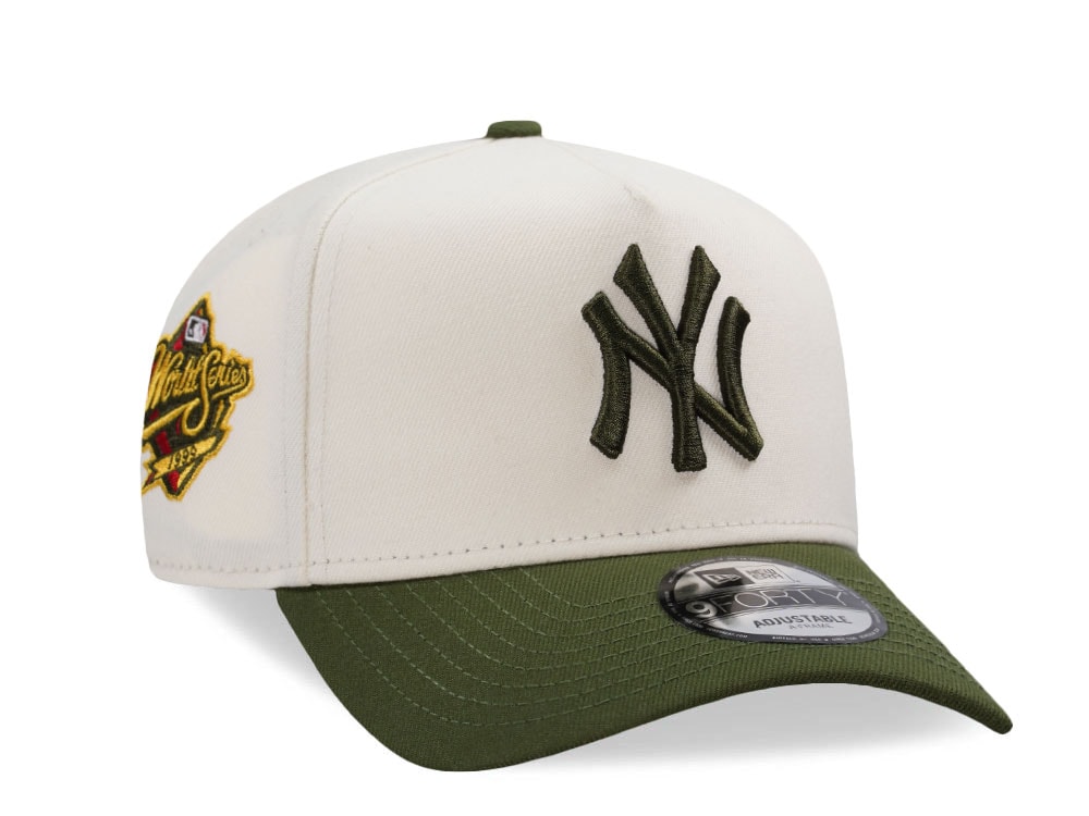New Era New York Yankees World Series 1999 Chrome Two Tone Edition 9Forty A Frame Snapback Casquette