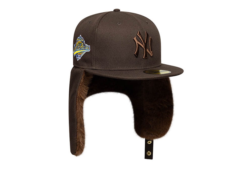 New Era New York Yankees World Series 1996 Brown Prime Edition 59Fifty Dogear Fitted Casquette