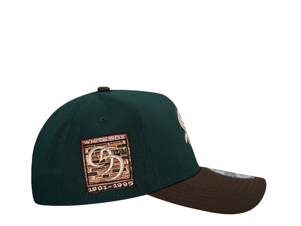 New Era Chicago White Sox 95 Years Dark Green Two Tone 9Forty A Frame Snapback Casquette
