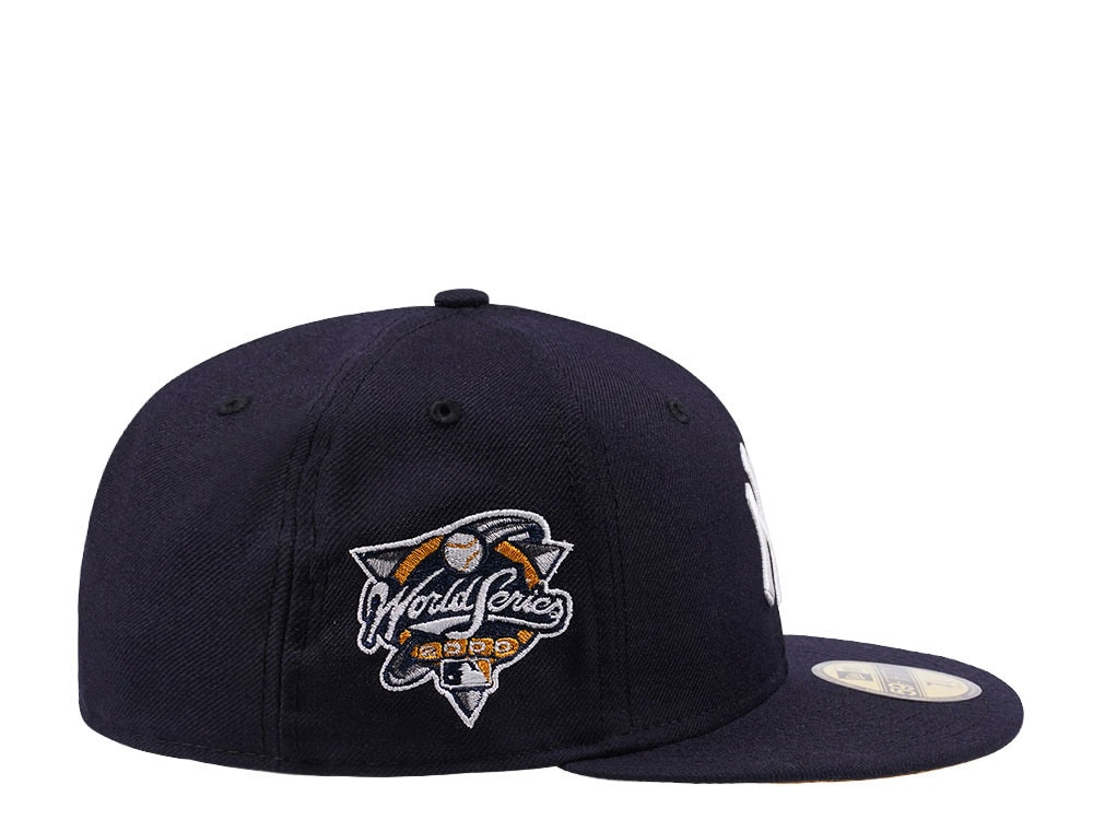 New Era New York Yankees World Series 2000 Navy and Toast Edition 59Fifty Fitted Casquette
