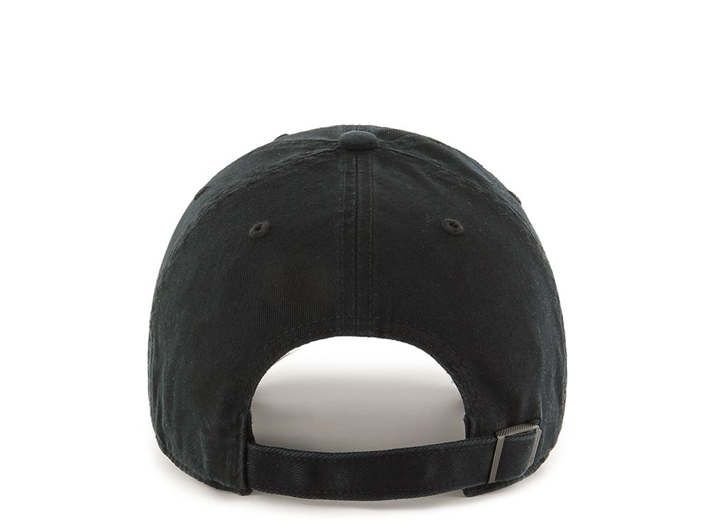 47Brand New York Yankees Black Clean up Strapback Casquette