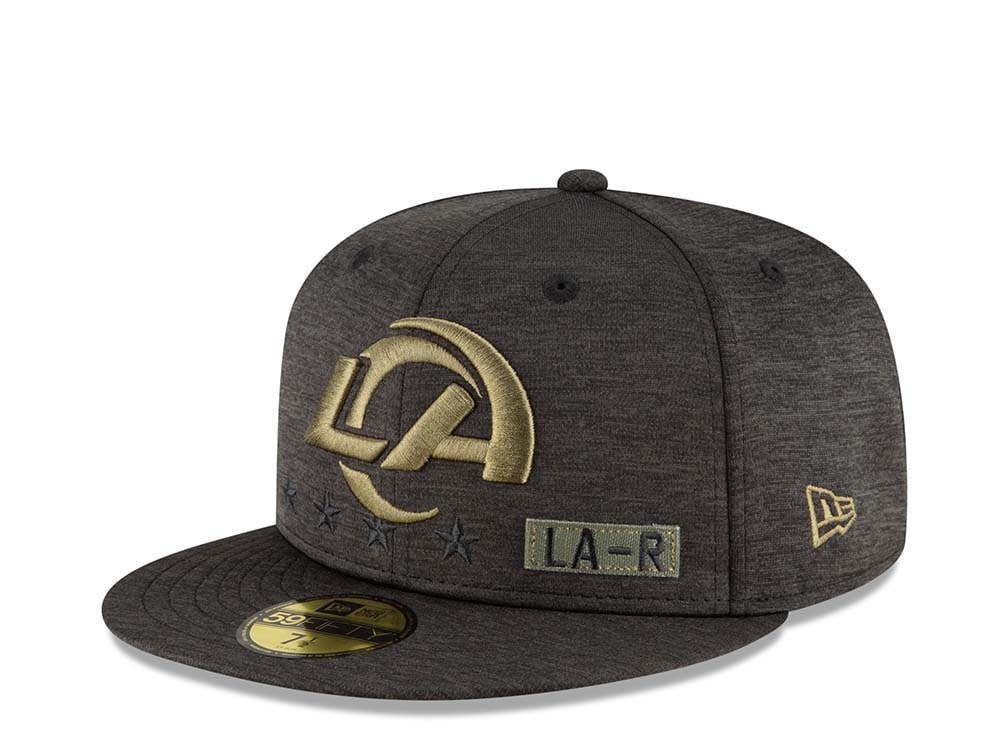 New Era Los Angeles Rams Salute to Service 2020 Fitted 59Fifty Casquette