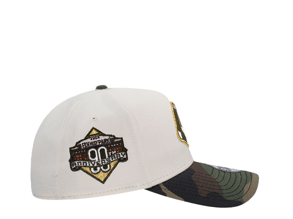 New Era Boston Red Sox Fenway 90th Anniversary Chrome Camo Two Tone Edition 9Forty A Frame Snapback Casquette