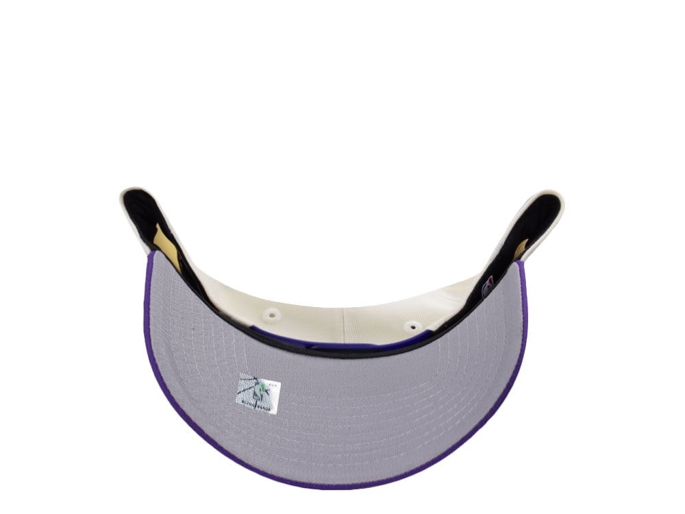 New Era Los Angeles Lakers Classic Chrome Two Tone Edition 9Forty A Frame Snapback Casquette