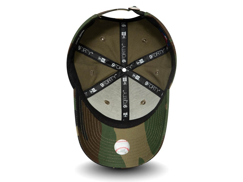 New Era New York Yankees Camo Kids 9Forty Strapback Casquette
