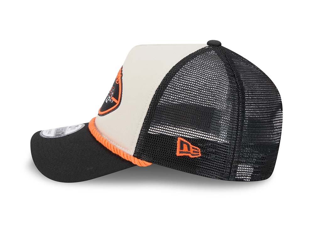 New Era Cincinnati Bengals Sideline 2024 9Forty A Frame Trucker Snapback Casquette