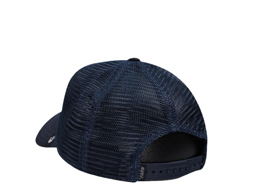 Goorin Bros The Lone Wolf Navy Trucker Snapback Casquette
