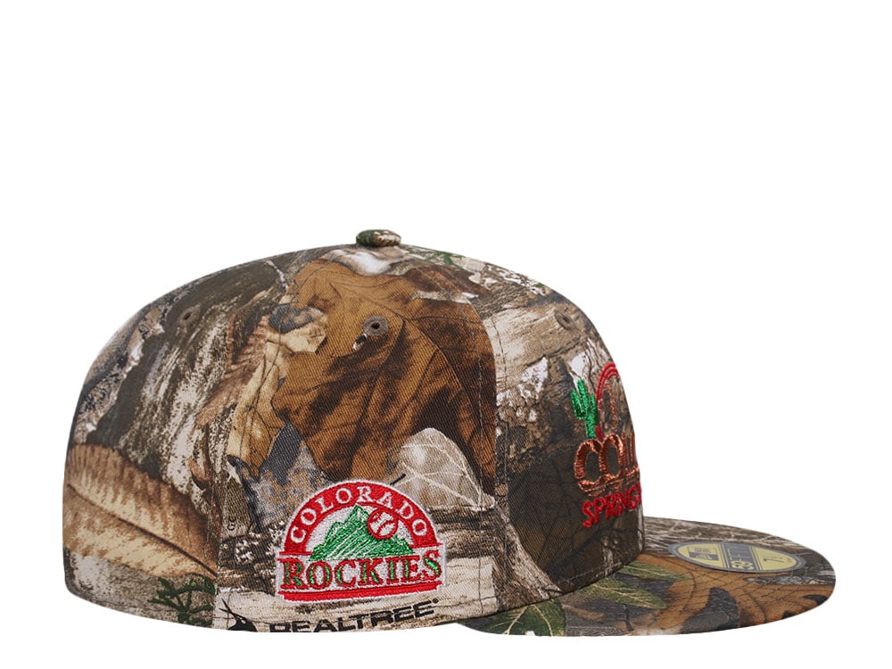 New Era Colorado Rockies Spring Training Realtree Edition 59Fifty Fitted Casquette