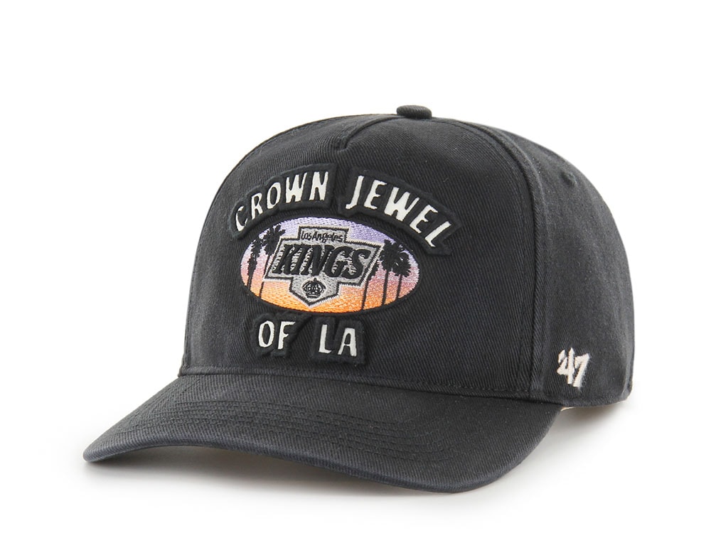 47Brand Los Angeles Kings Black Charlton Edition Hitch Snapback Casquette