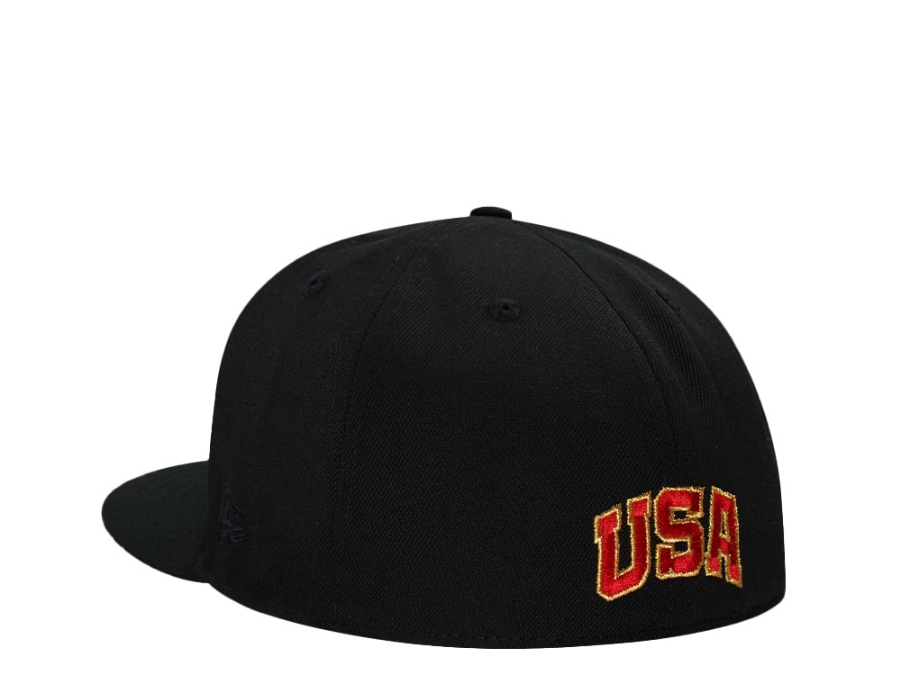 New Era Team USA Basketball Black Prime Edition 59Fifty Fitted Casquette
