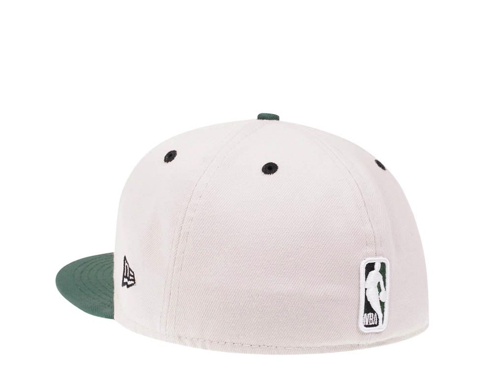 New Era Milwaukee Bucks Stone Two Tone Edition 59Fifty Fitted Casquette