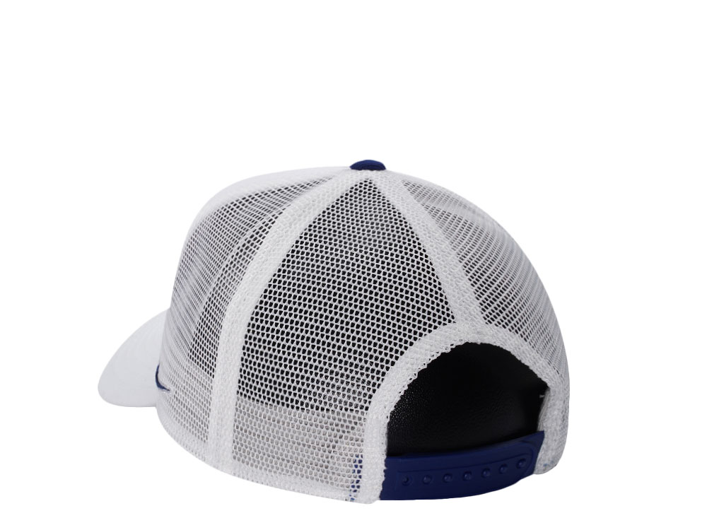 Nike Los Angeles Dodgers Primetime Dri-Fit Rise White Edition Trucker Snapback Casquette