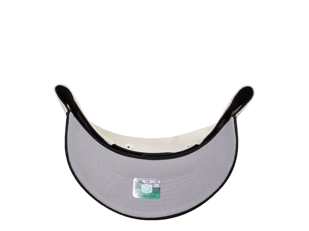 New Era Detroit Lions Chrome Black Two Tone Edition 9Forty A Frame Snapback Casquette