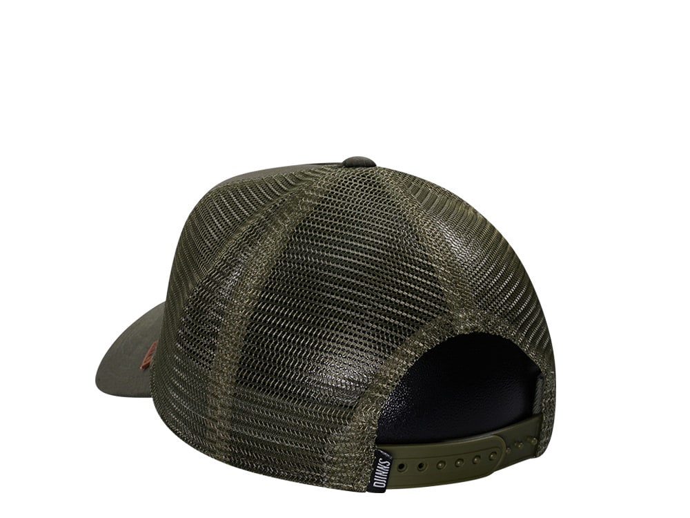 Djinns M-Ribstop Olive Trucker Snapback Casquette
