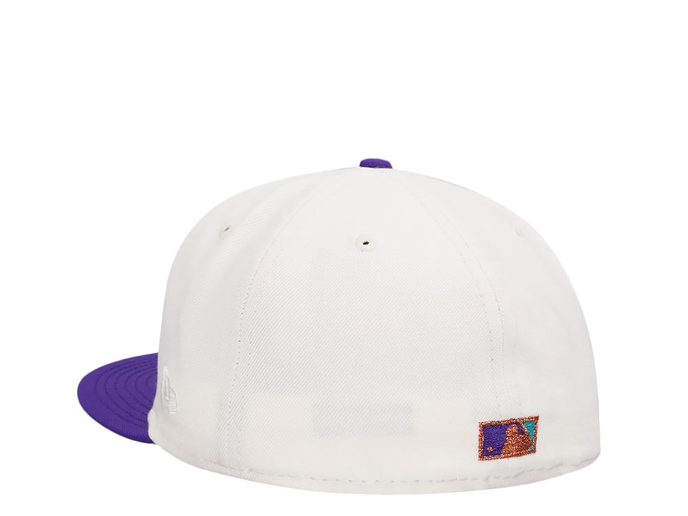 New Era Arizona Diamondbacks Inaugural Season 1998 Chrome Prime Two Tone Edition 59Fifty Fitted Casquette