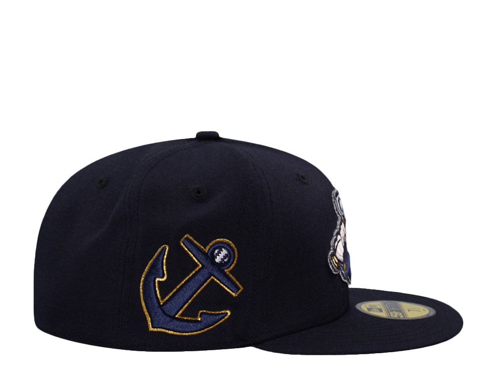 New Era Lake County Captains Throwback Wool Edition 59Fifty Fitted Casquette