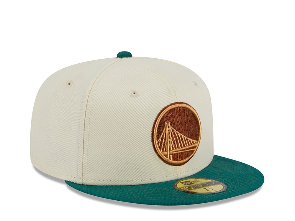 New Era Golden State Warriors Stone Two Tone Camp Classic Edition 59Fifty Fitted Casquette