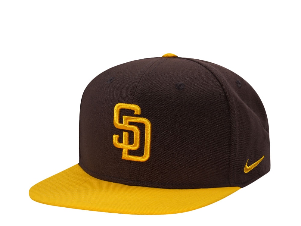 Nike San Diego Padres Dri-Fit Pro Brown Two Tone Edition Snapback Casquette