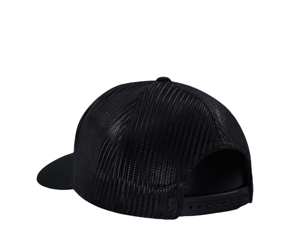 John Deere Logo Black Trucker Snapback Casquette