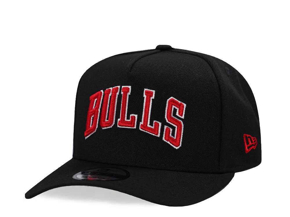 New Era Chicago Bulls Classic Black Edition 9Fifty A Frame Snapback Casquette