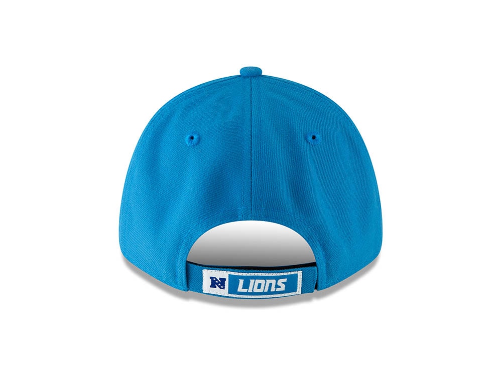New Era Detroit Lions The League Blue 9Forty Strapback Casquette