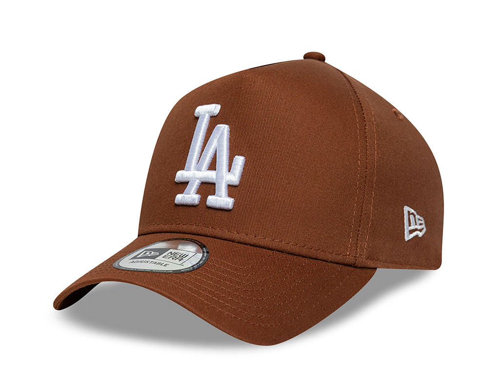 New Era Los Angeles Dodgers League Essential Brown Prime Edition 9Forty A Frame Snapback Casquette