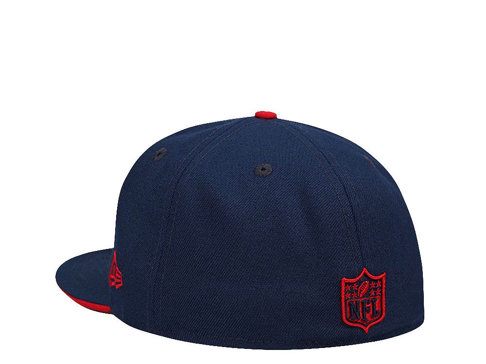 New Era New England Patriots Blue and Red Edition 59Fifty Fitted Casquette