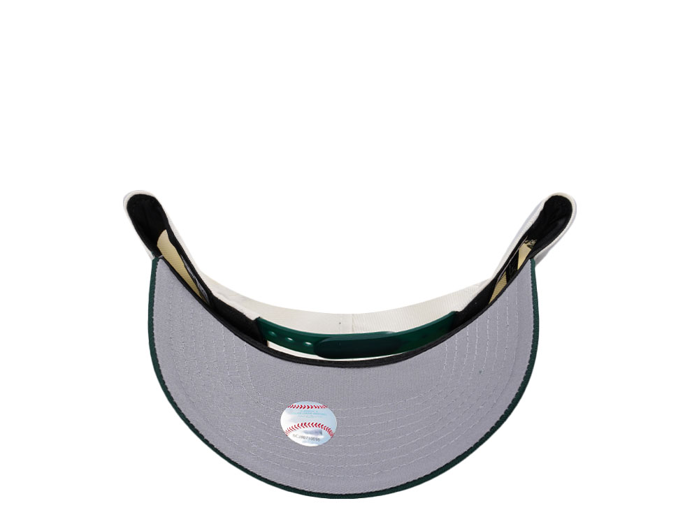 New Era Oakland Athletics World Series 1985 Chrome Two Tone Edition 9Forty A Frame Snapback Casquette
