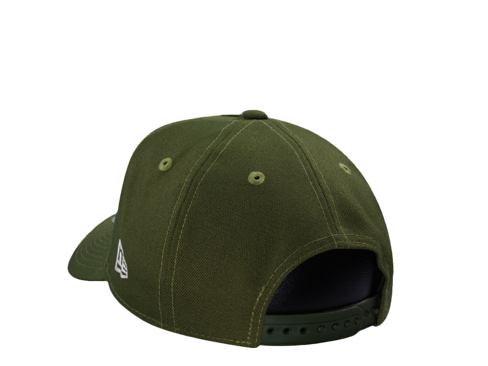 New Era Los Angeles Dodgers 40th Anniversary Olive Prime Edition 9Forty A Frame Snapback Casquette