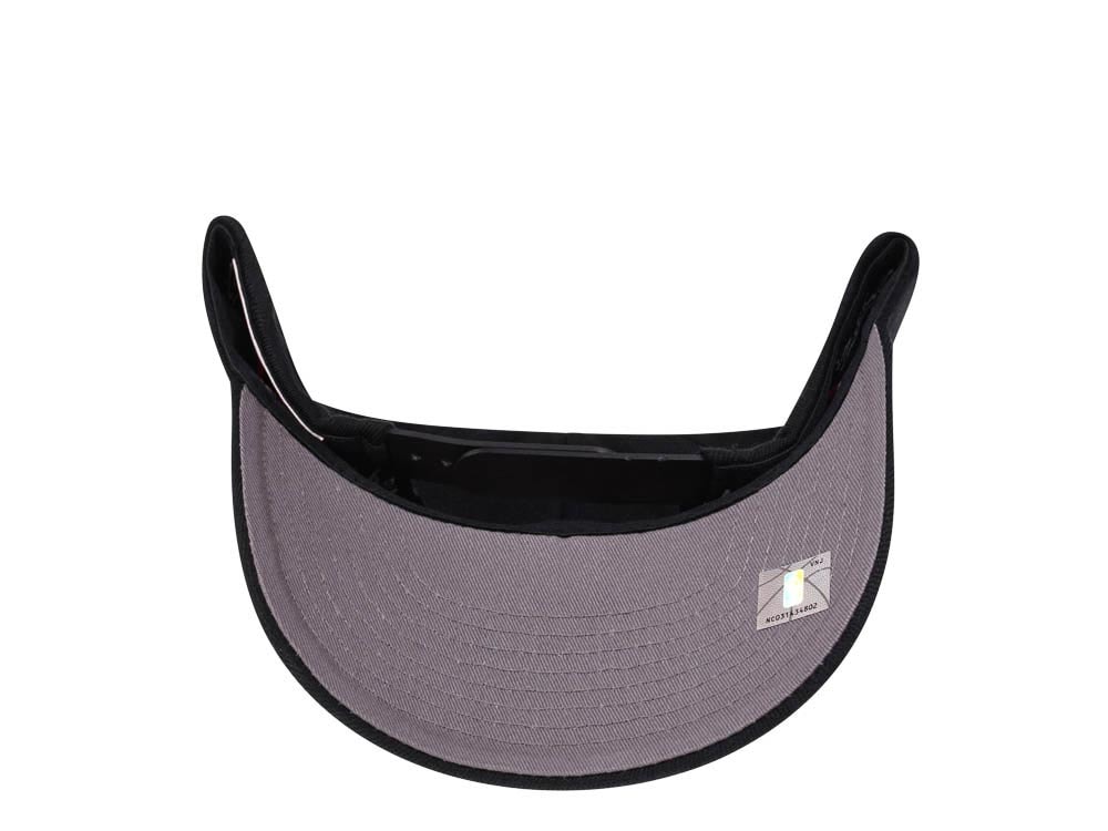 Mitchell & Ness Portland Trail Blazers Team Ground Red Line Solid Flex Snapback Casquette