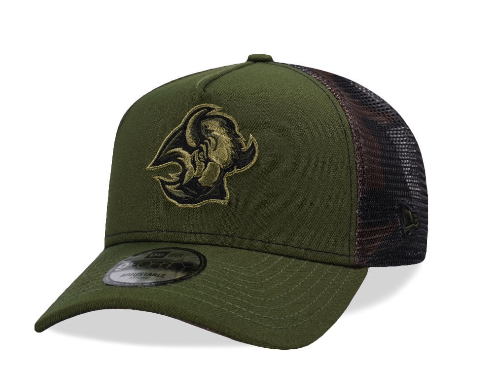 New Era Buffalo Sabres Rifle Camo Trucker Edition 9Forty A Frame Snapback Casquette