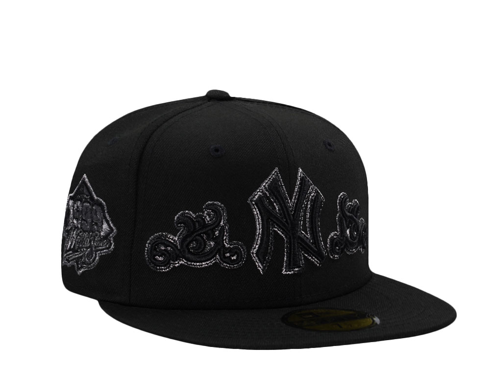 New Era New York Yankees World Series 1999 Metallic Black Prime Edition 59Fifty Fitted Casquette