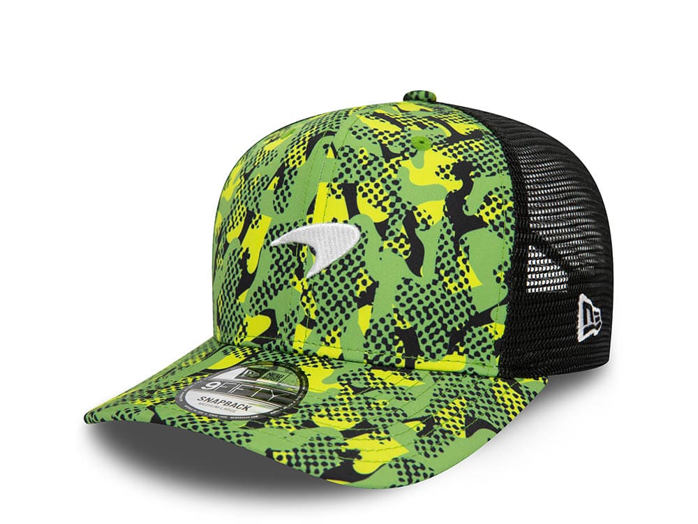 New Era Mclaren Racing Camo 9Fifty Trucker Snapback Casquette