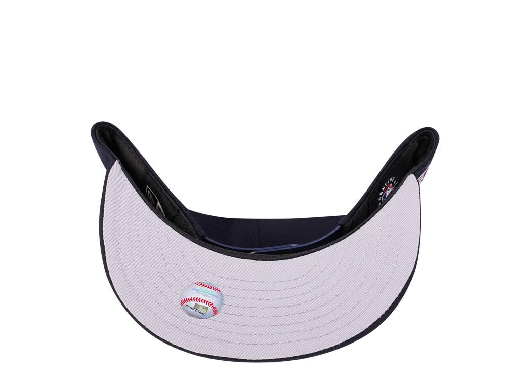 New Era Cleveland Guardians Navy Classic Edition 9Fifty Snapback Casquette