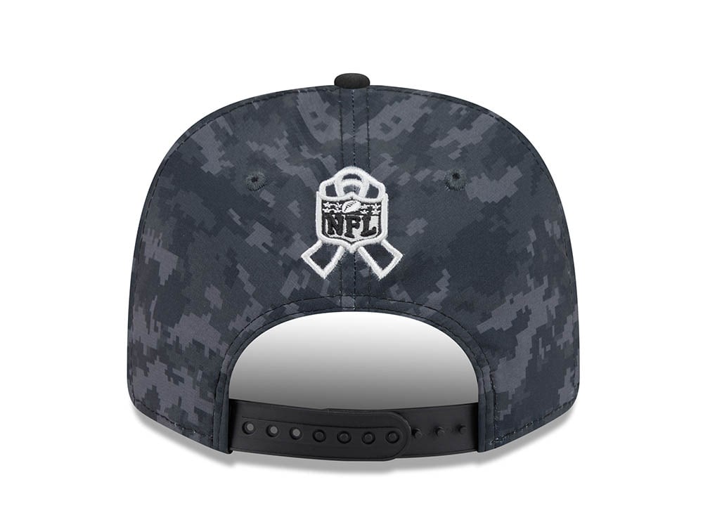 New Era Jacksonville Jaguars NFL Salute to Service 2026 Digi Camo Black 9Seventy Stretch Snapback Casquette