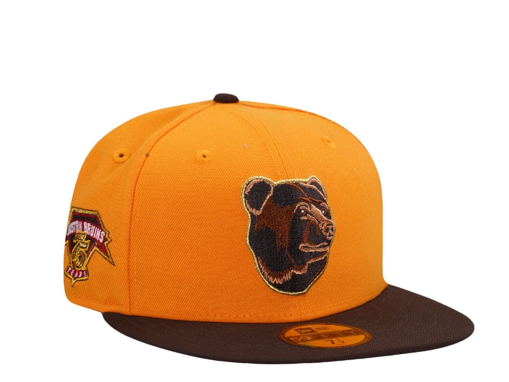 New Era Boston Bruins 75 Years Jersey Two Tone Prime Edition 59Fifty Fitted Casquette