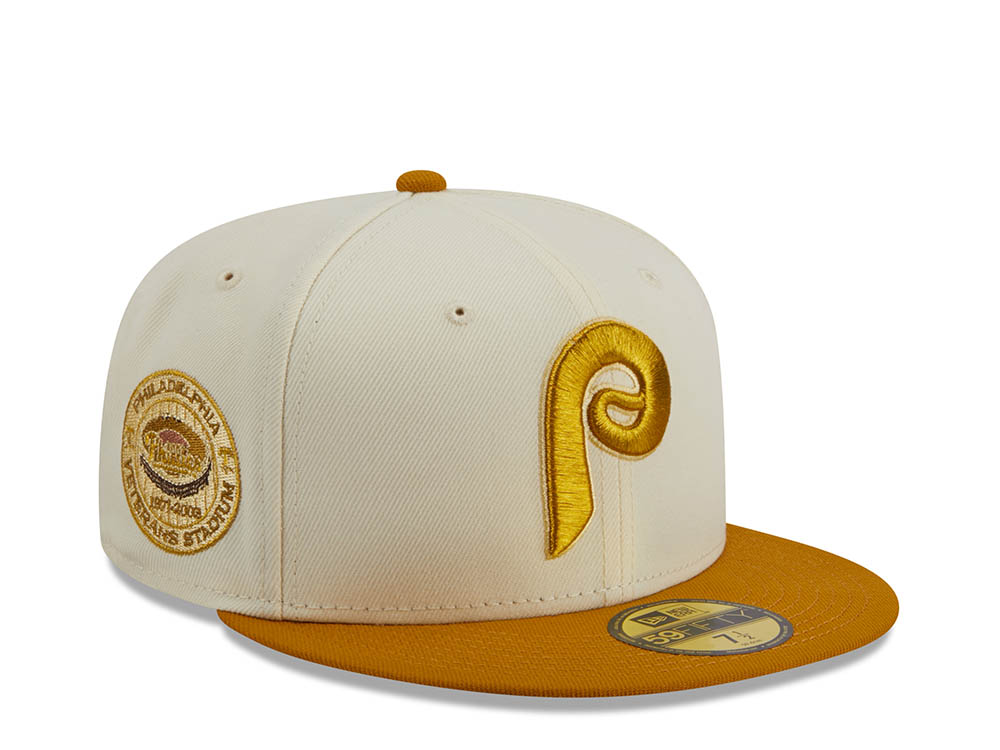 New Era Philadelphia Phillies Veterans Stadium City Icon Two Tone Edition 59Fifty Fitted Casquette
