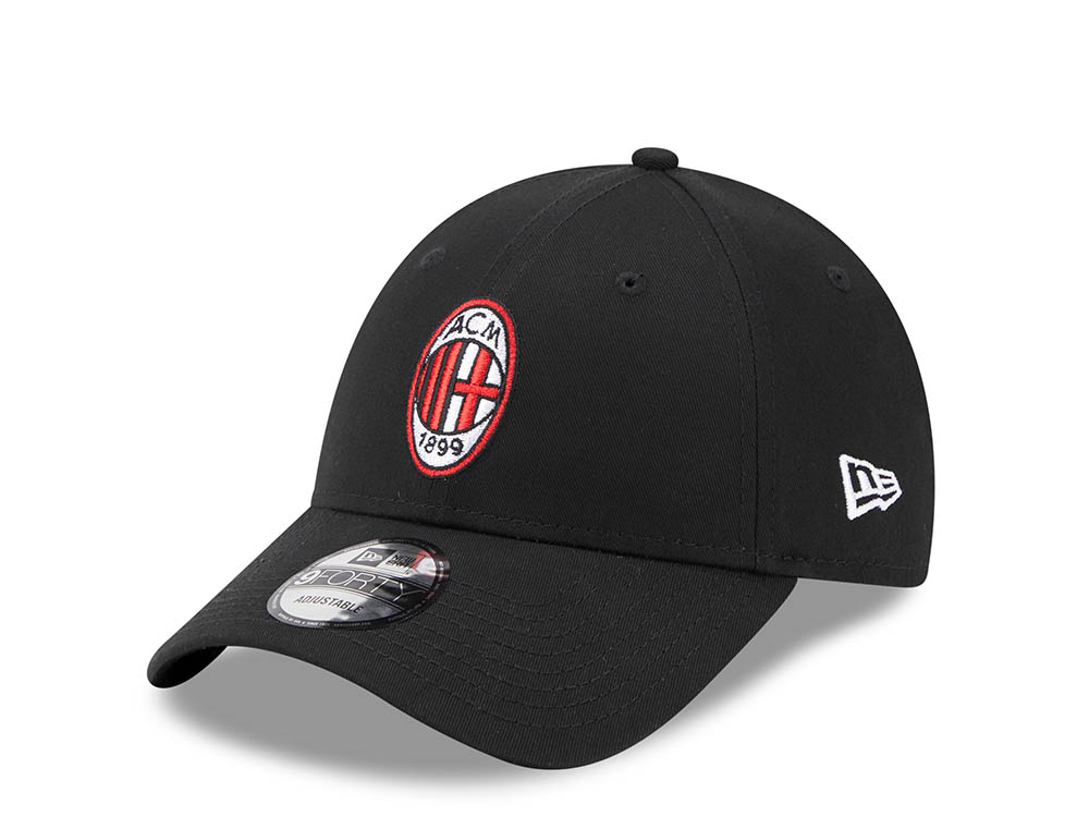 New Era AC Milan Core Black 9Forty Strapback Casquette