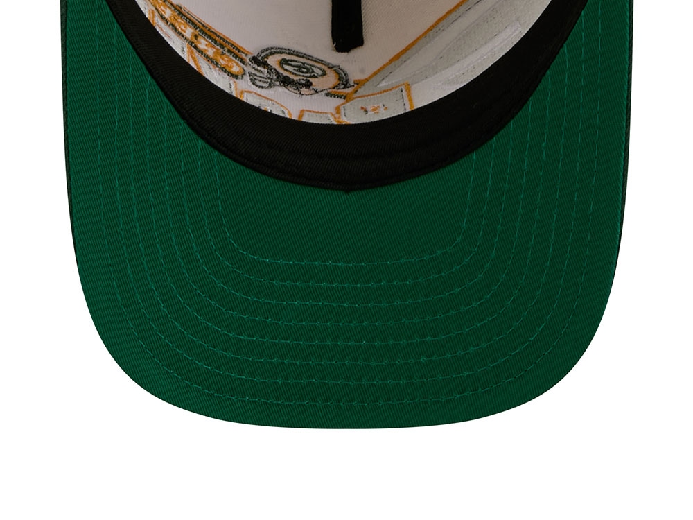 New Era Green Bay Packers Classic Logo Two Tone Edition 9Fifty A Frame Snapback Casquette
