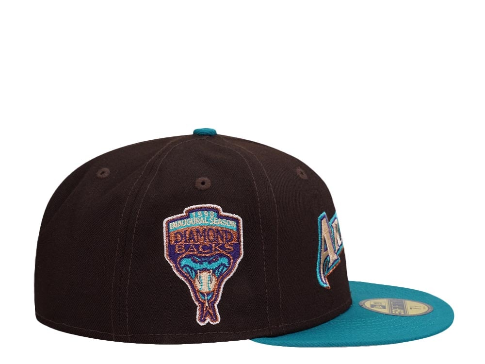 New Era Arizona Diamondbacks Inaugural Season 1998 Burned Copper Two Tone Edition 59Fifty Fitted Casquette