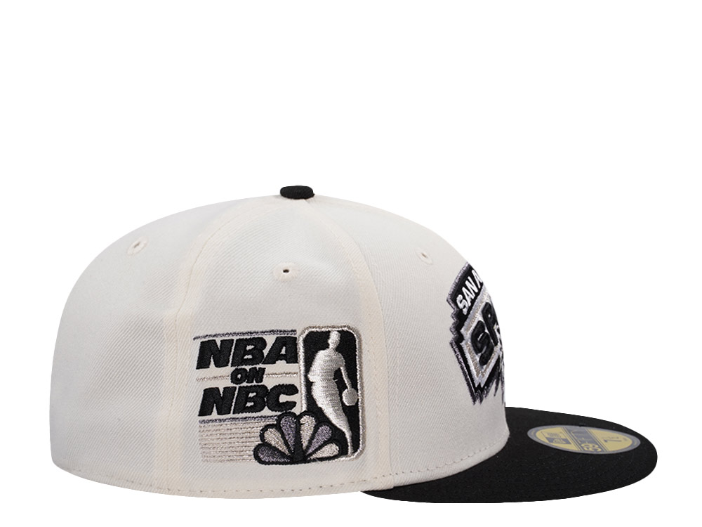 New Era San Antonio Spurs NBA on NBC Chrome Two Tone Edition 59Fifty Fitted Casquette