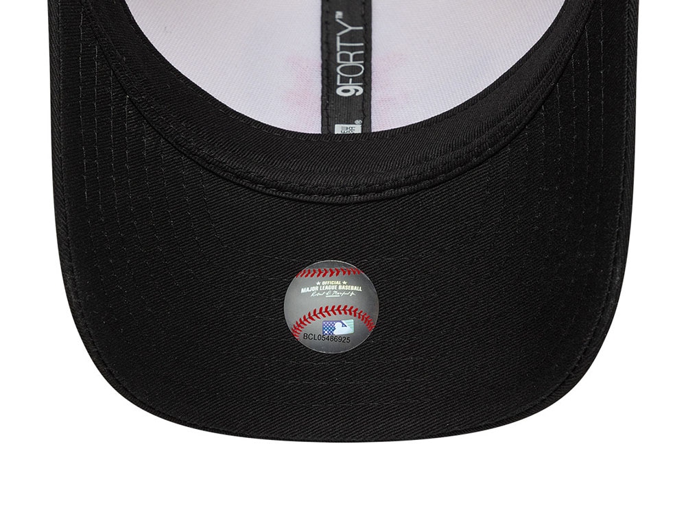 New Era New York Mets Side Script Two Tone 9Forty M Crown Snapback Casquette