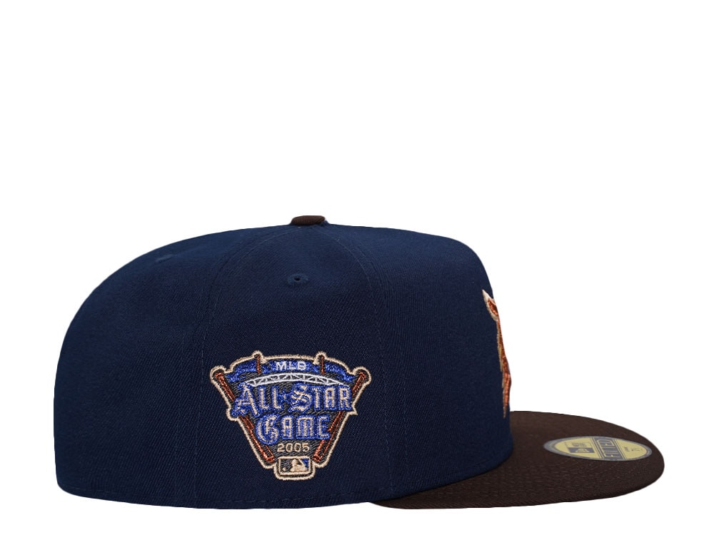 New Era Detroit Tigers All Star Game 2005 Copper Two Tone Edition A Frame 59Fifty Fitted Casquette