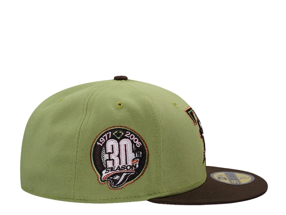 New Era Toronto Blue Jays 30th Anniversary Matcha Two Tone Edition 59Fifty Fitted Casquette