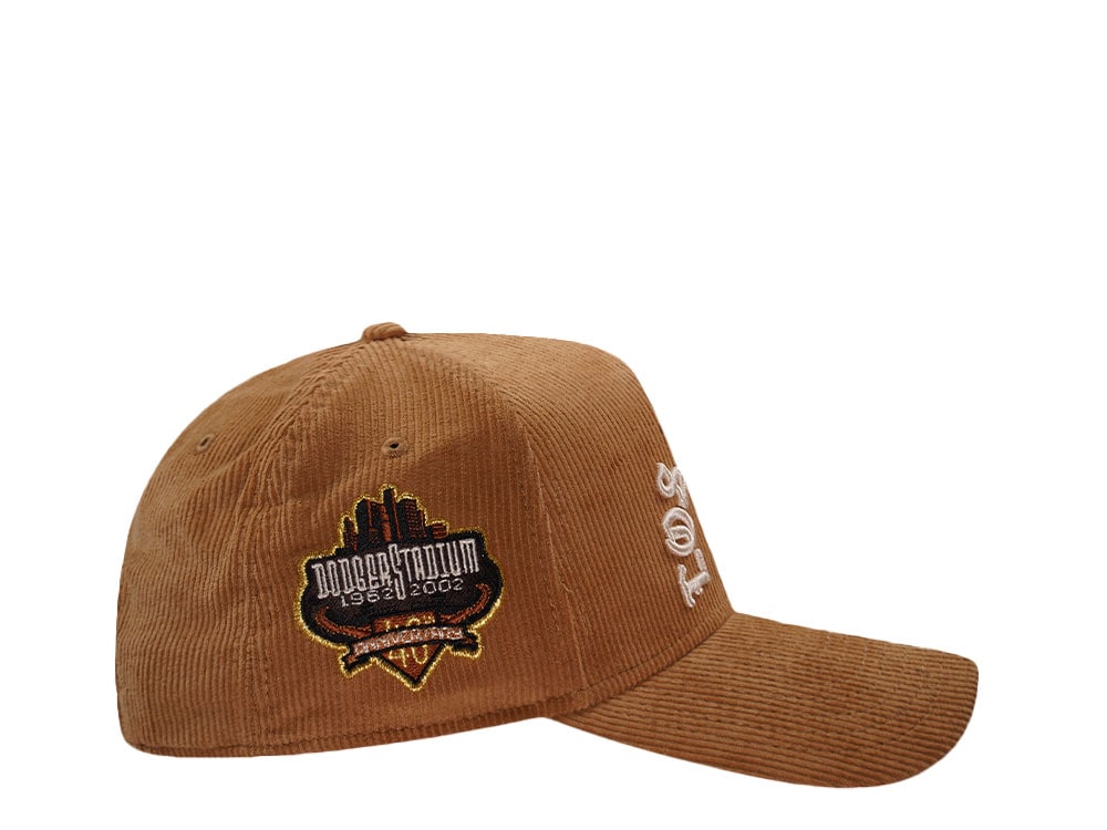 New Era Los Angeles Dodgers Stadium Anniversary Corduroy Prime Edition 9Forty A Frame Snapback Casquette