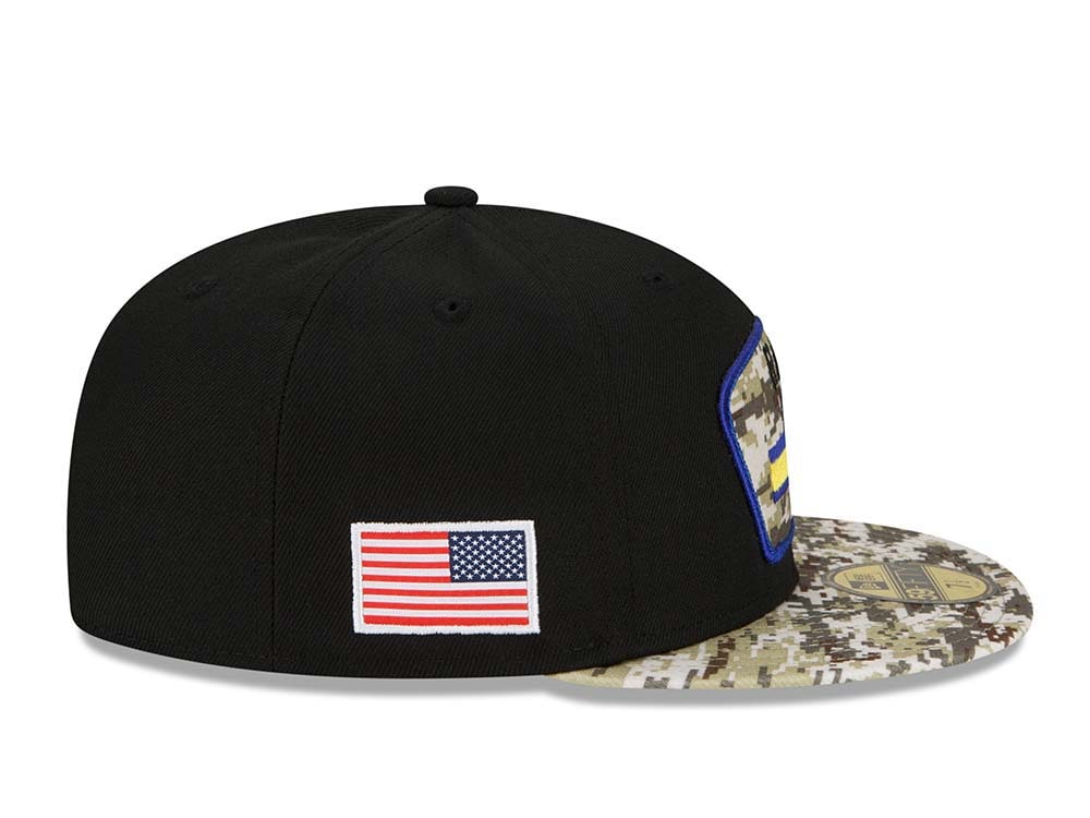 New Era Los Angeles Rams Salute to Service 21 59Fifty Fitted Casquette