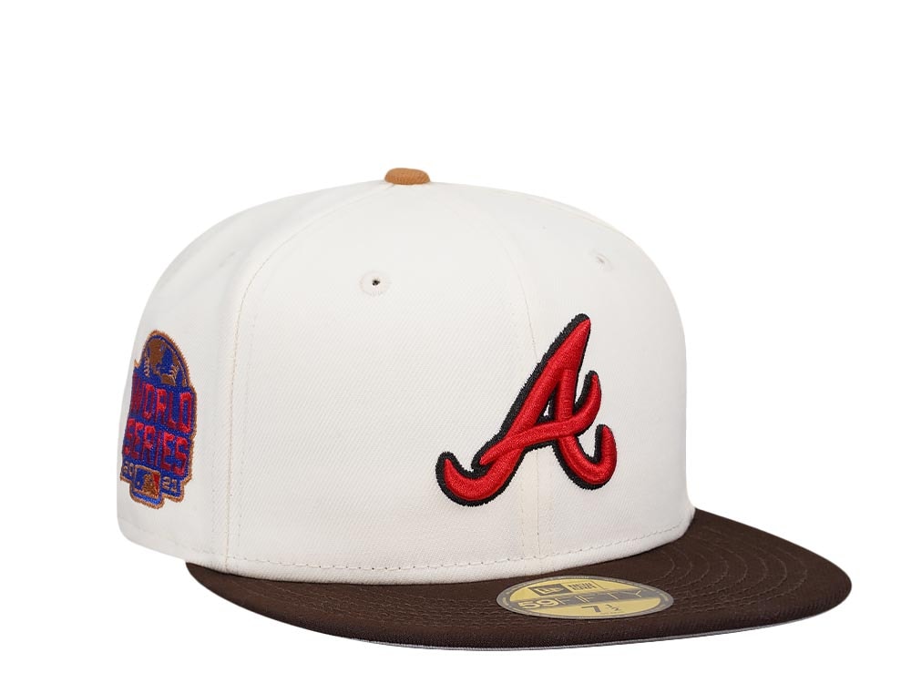 New Era Atlanta Braves World Series 2021 BBQ Two Tone Edition 59Fifty Fitted Casquette